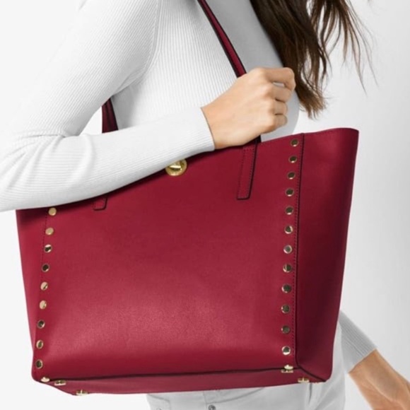 Michael Kors Handbags - NWOT Michael Kors Red Tote Bag